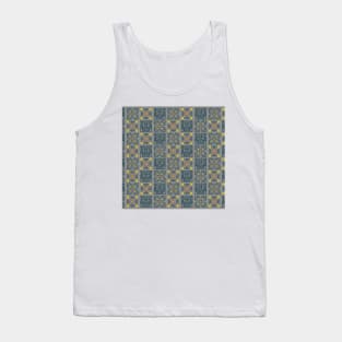 Portuguese blue tile pattern Tank Top